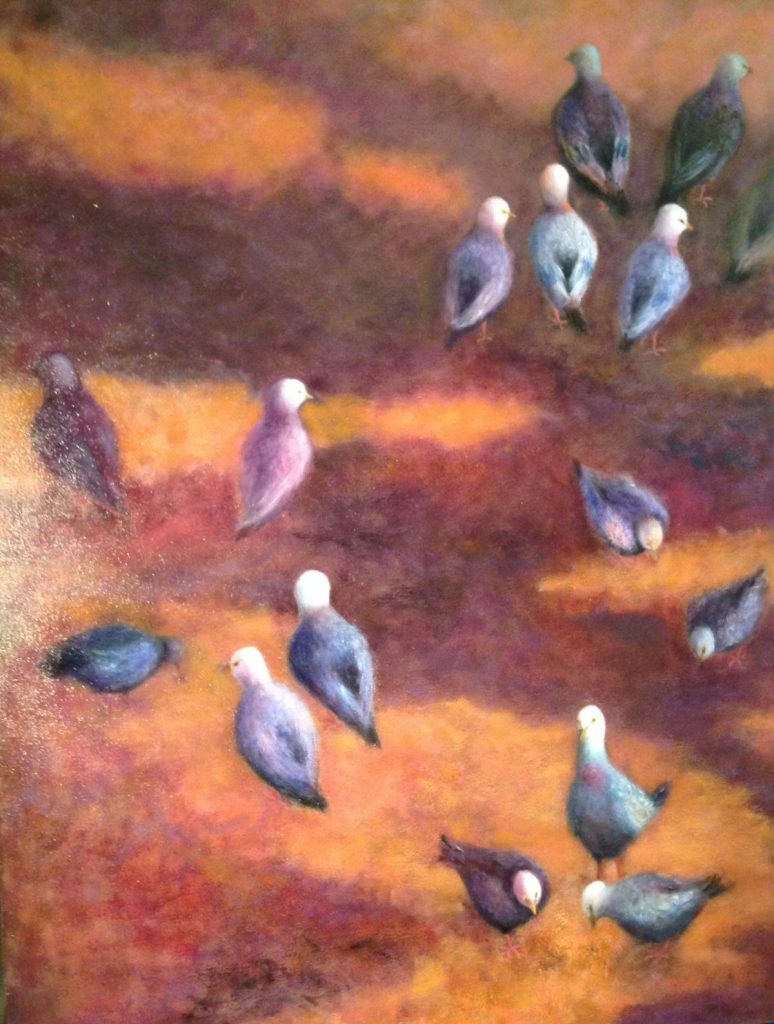 Margaret Hillen - In The Park - Oil