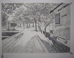 Susan Larimer - By the Tracks