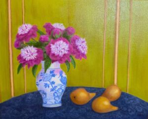 Maggie Hillen - Peonies and Pears